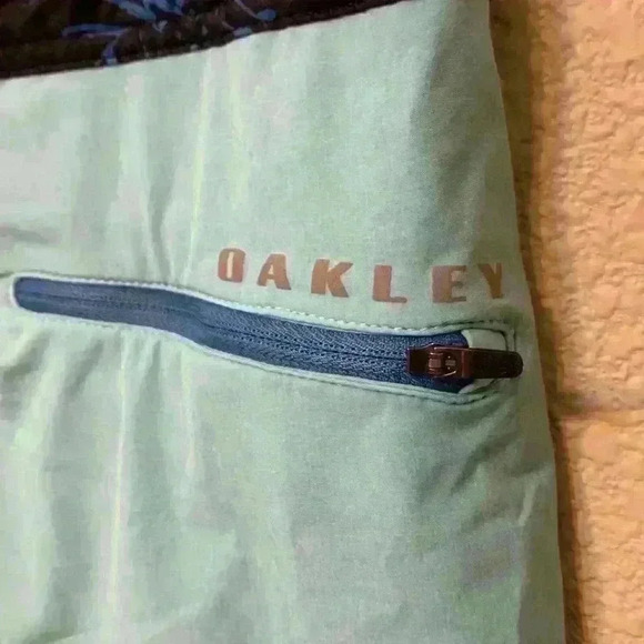 Oakley blue Men’s swim trunks sz S beach vacation resort wear swim suit shorts - Picture 6 of 7